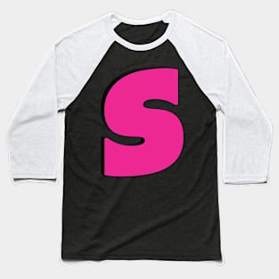 Letter S Baseball T-Shirt